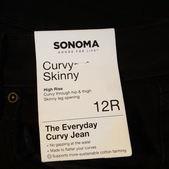 Black Skinny Jeans- NWT - Picture 2 of 4